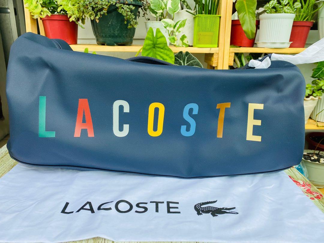 Lacoste Roll Bag/Travelling Bag, Luxury, Bags & Wallets on Carousell
