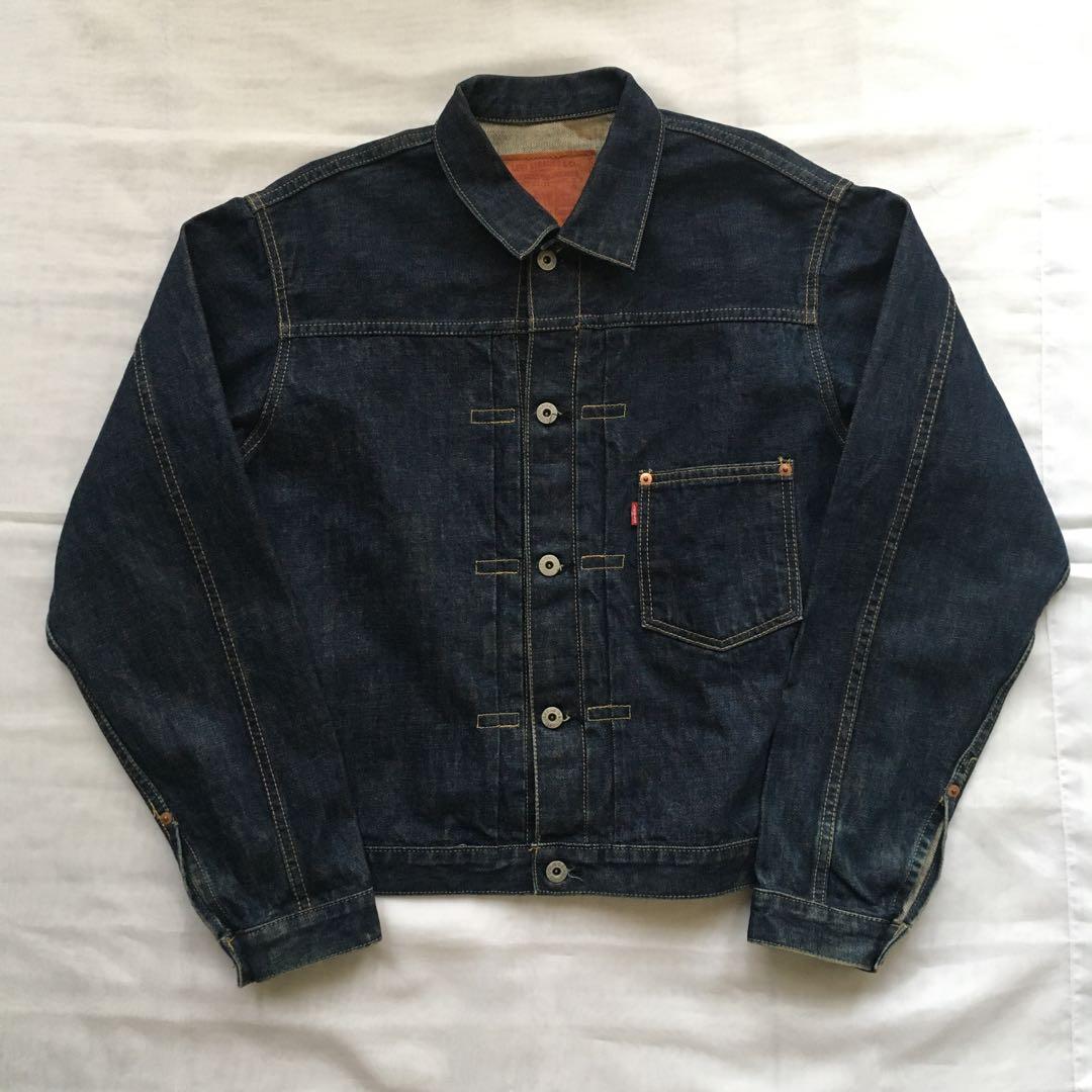 506 Type I Vintage Denim Jacket, Fesyen 