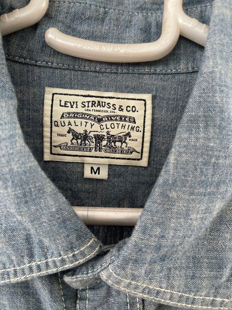 Levi’s chambray l/s button down (Category: Tshirts & Polo Shirts ) located in Quezon City. Submitted by chopblock (Listing ID 1101689996, Image 2). Description: .