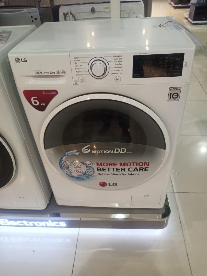 LG Front load Washer Dryer Inverter Type (Free Installation), TV & Home