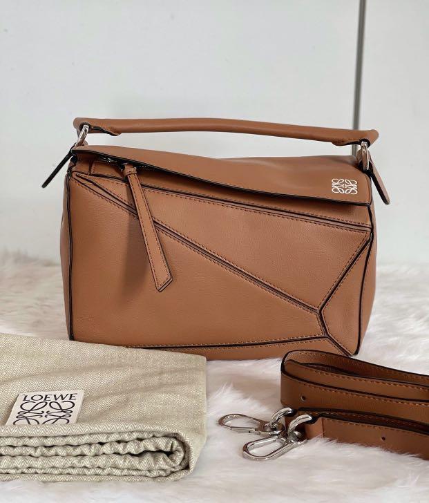 Loewe puzzle outlet small tan
