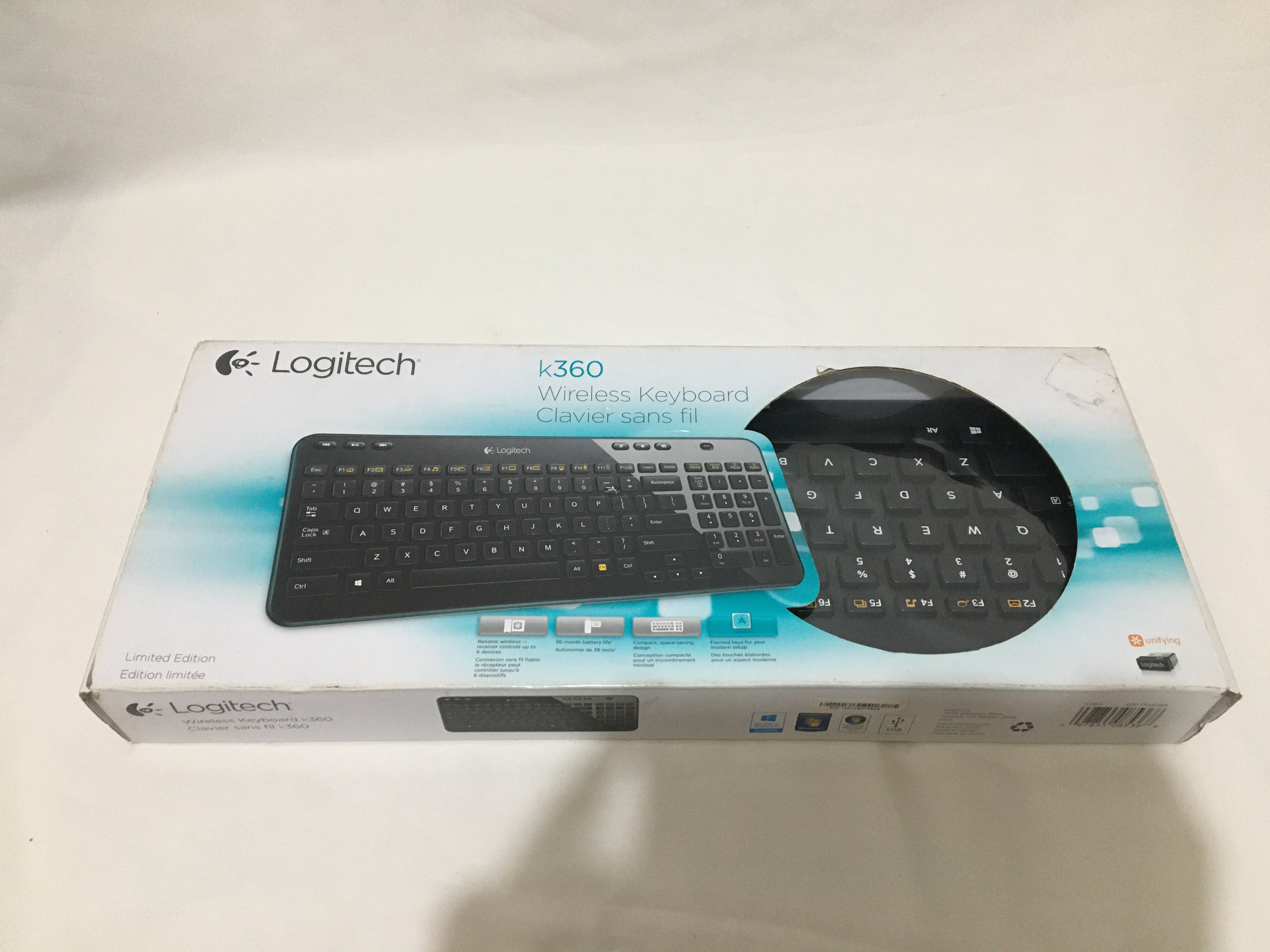 Logitech K360 Wireless Keyboard, Computers & Tech, Parts & Accessories ...
