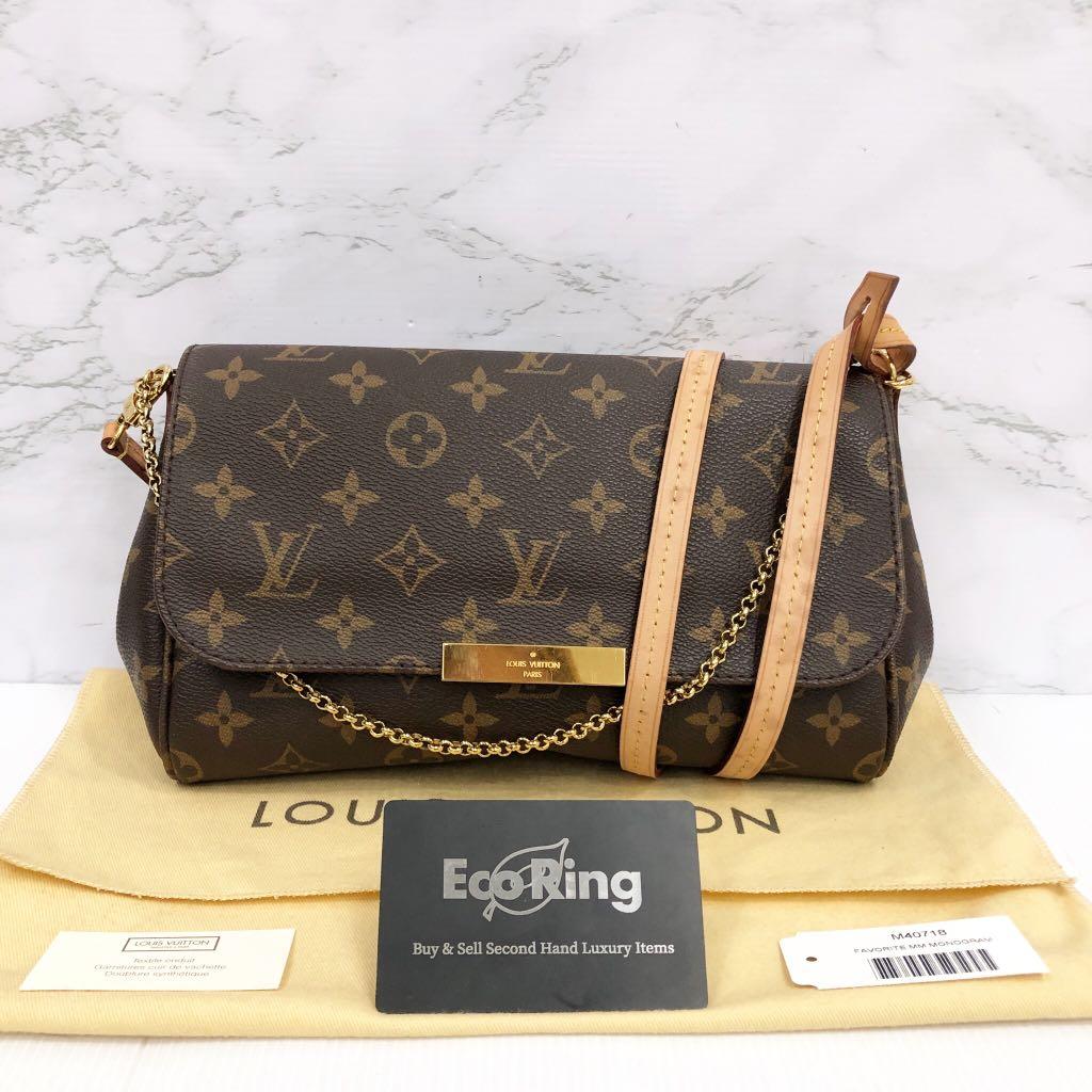 Louis-Vuitton-Monogram-Favorite-MM-2Way-Shoulder-Bag--Hand-Bag-M40718