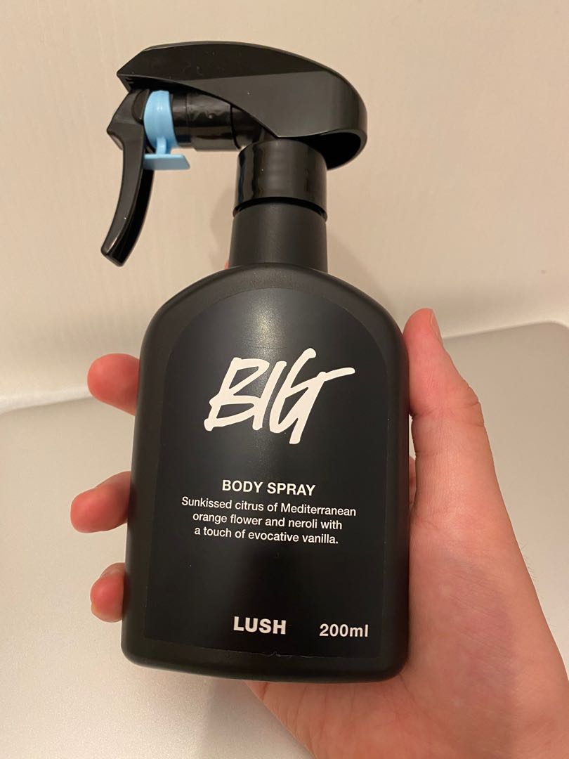 Lush BIG body spray, 美容＆化妝品, 沐浴＆身體護理, 沐浴及身體護理 身體護理 Carousell