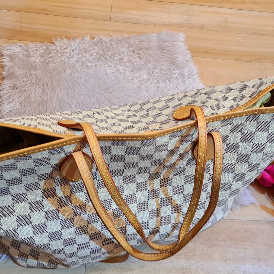 Neverfull gm white top