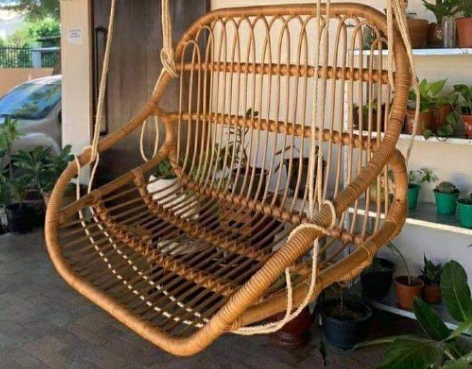 Made of Rattan Hammock / Duyan Rattan, Furniture & Home Living, Office