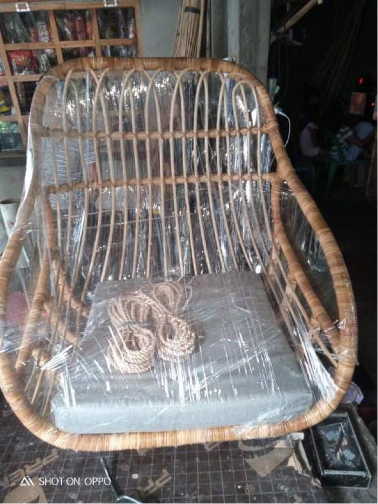 Made of Rattan Hammock / Duyan Rattan, Furniture & Home Living, Office