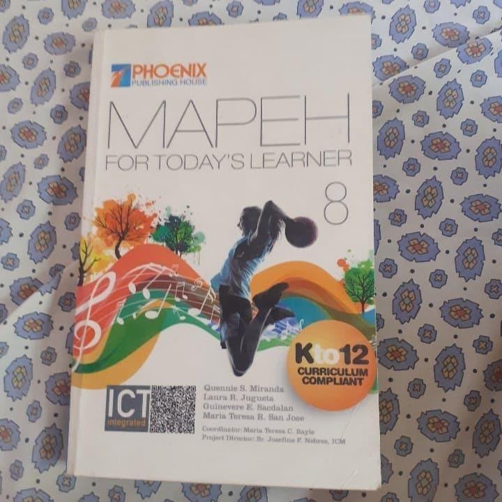 MAPEH book grade 8 (Category: Textbooks) located in Iba. Submitted by chloe.994 (Listing ID 1101778752, Image 1). Description: .