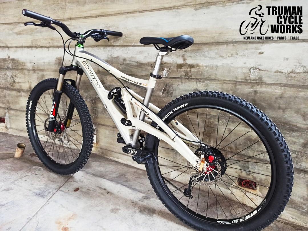 Marin Mount Vision 5.8 full suspension mountain bike