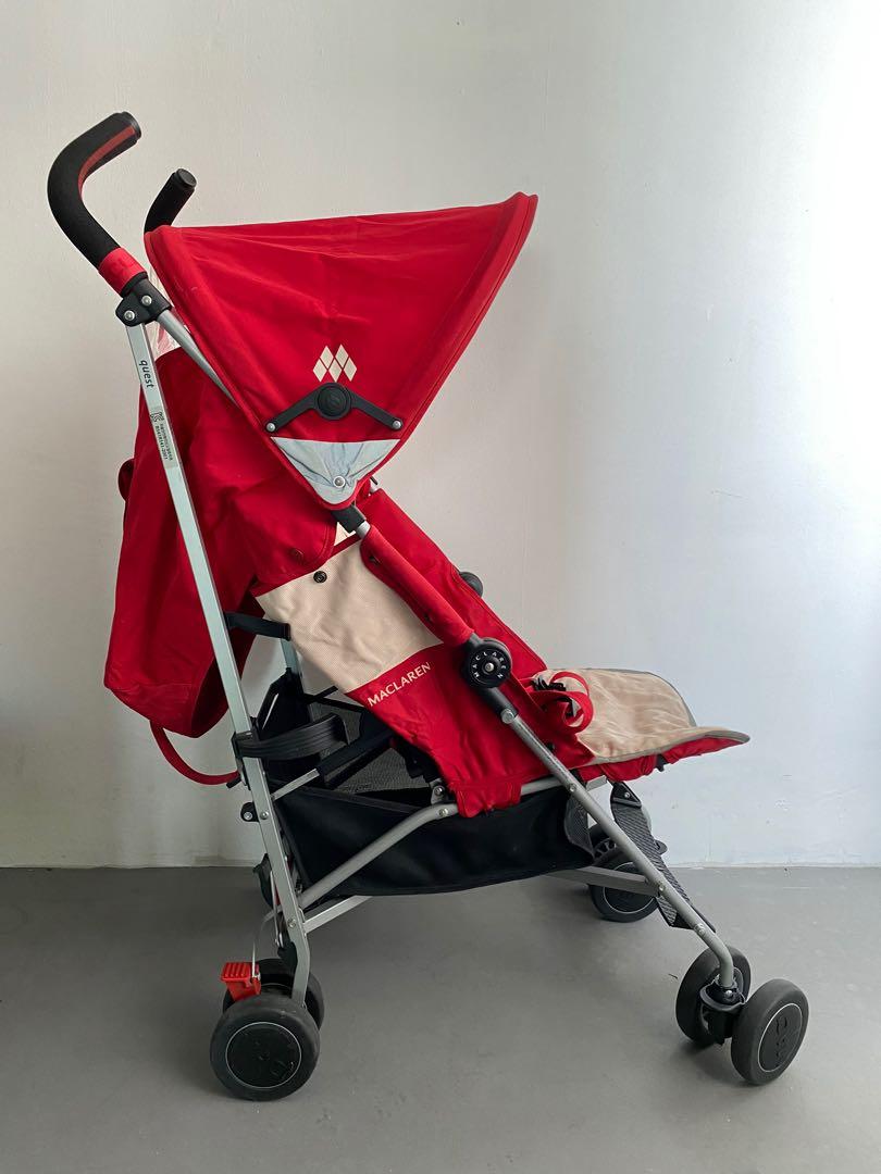 Maclaren quest stroller red 2025