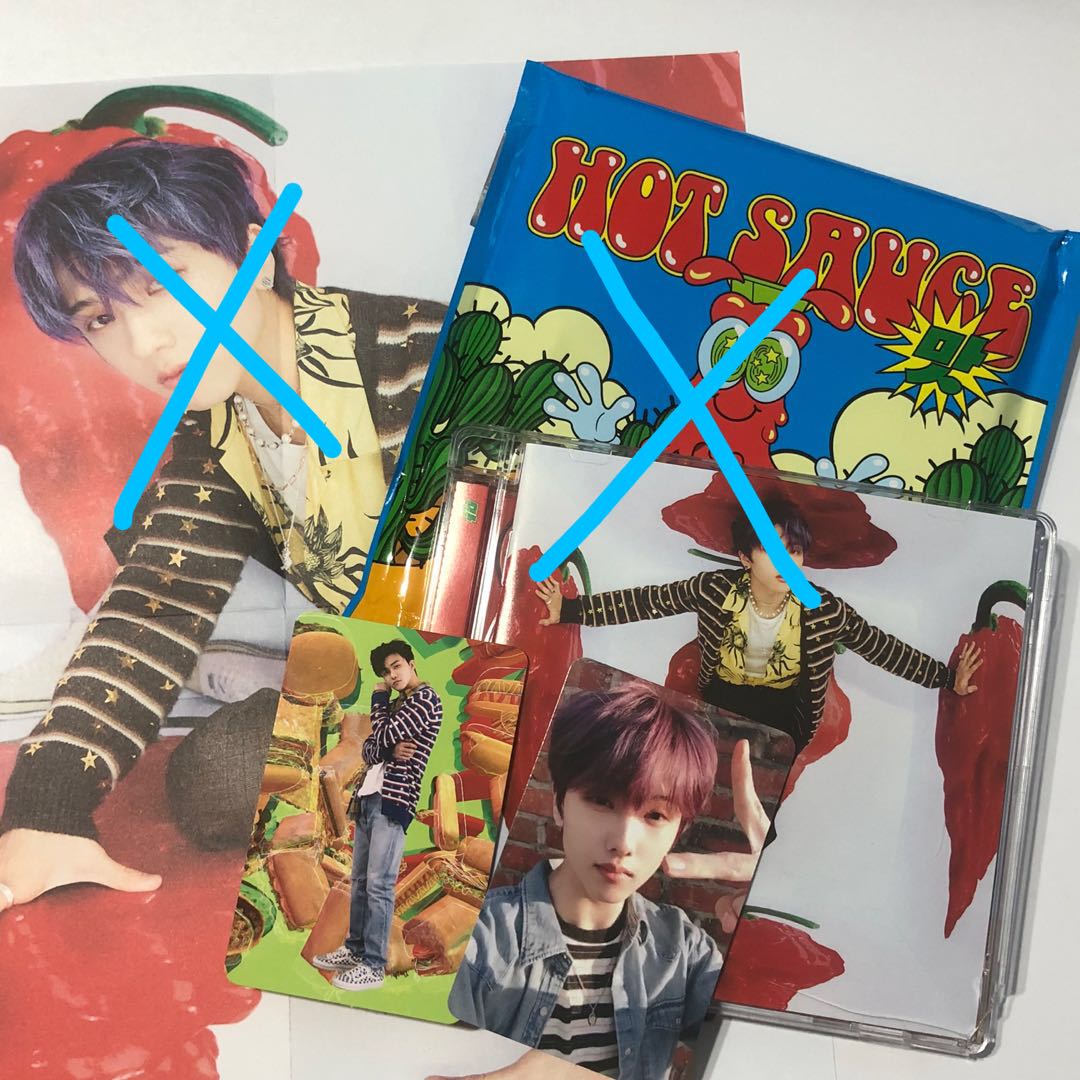 nct dream hot sauce jewel case, Hobbies & Toys, Memorabilia