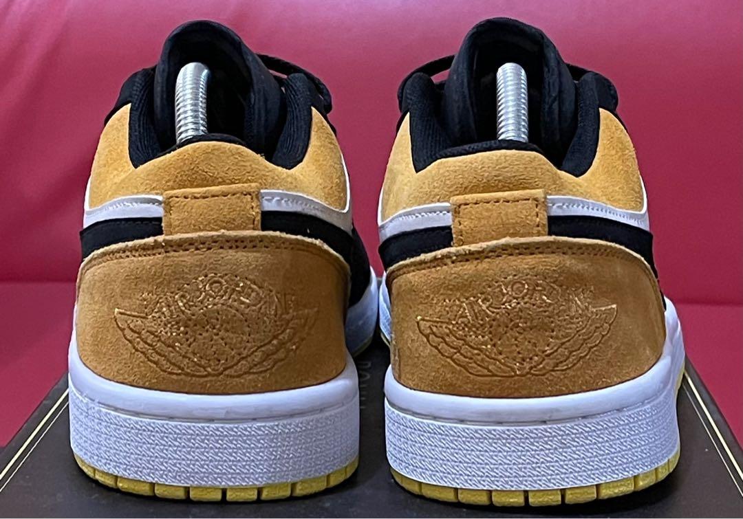 Nike Air Jordan 1 Low Sail University Gold Black Men s Fashion