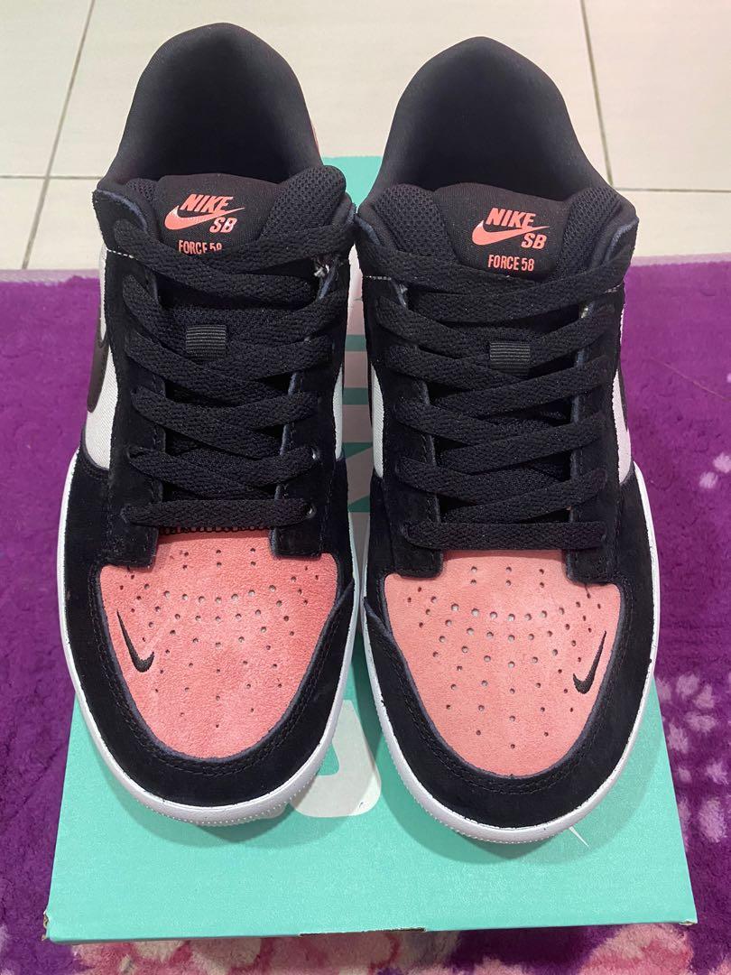 Nike SB Force 58 “Salt Pink”, Men's Fashion, Footwear, Sneakers on Carousell