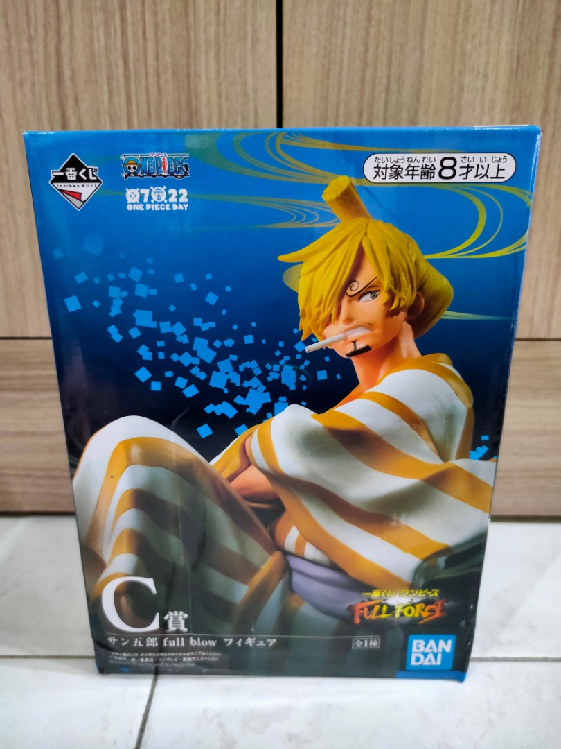 One Piece Ichiban Kuji Full Force Prize C Sanji Toys Games Action Figures Collectibles On Carousell