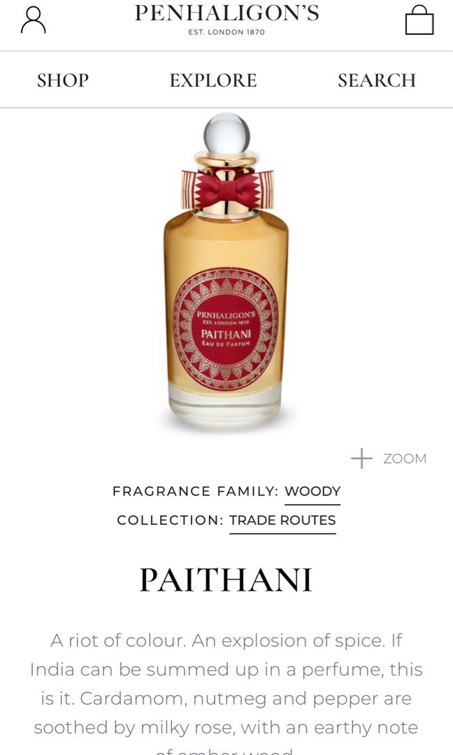 Paithani penhaligon's discount