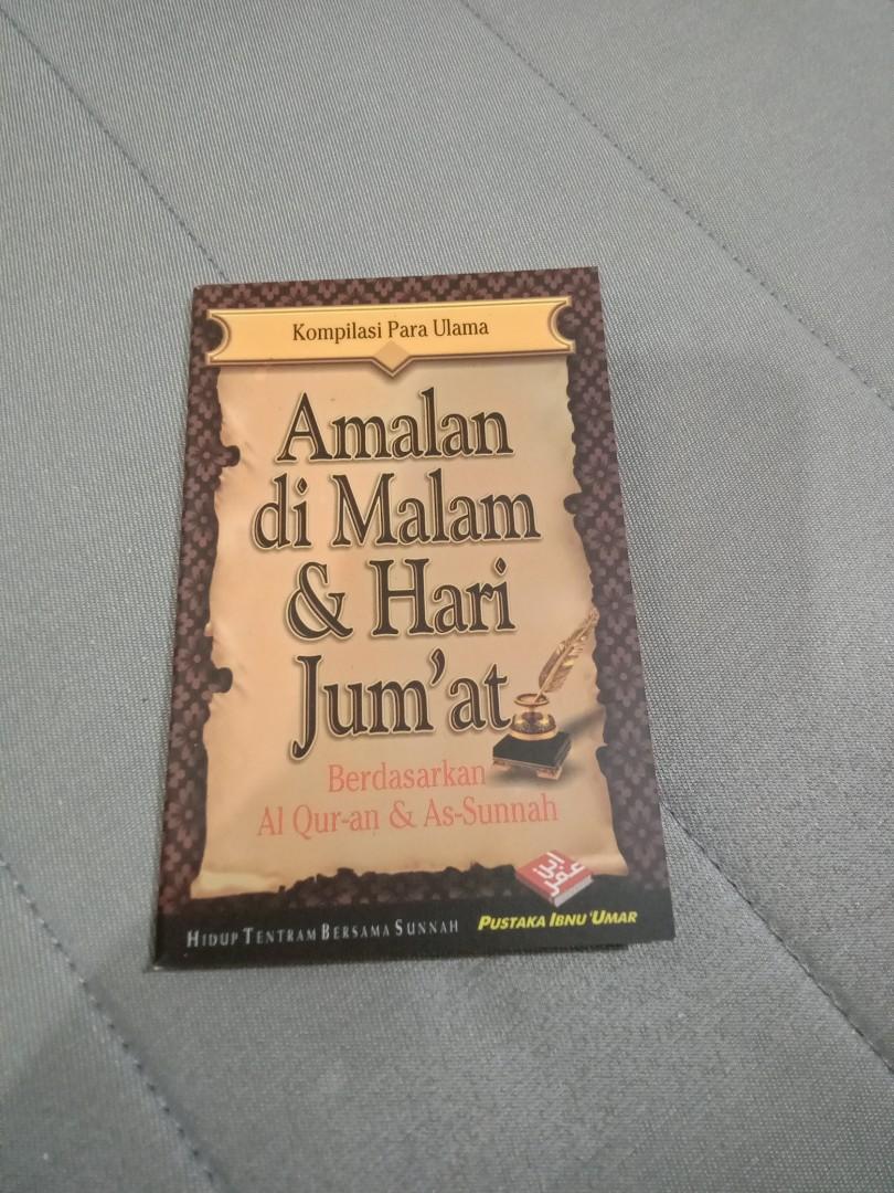 Pocket Book Amalan Di Malam Hari Jumaat Hobbies Toys Books Magazines Religion Books On Carousell