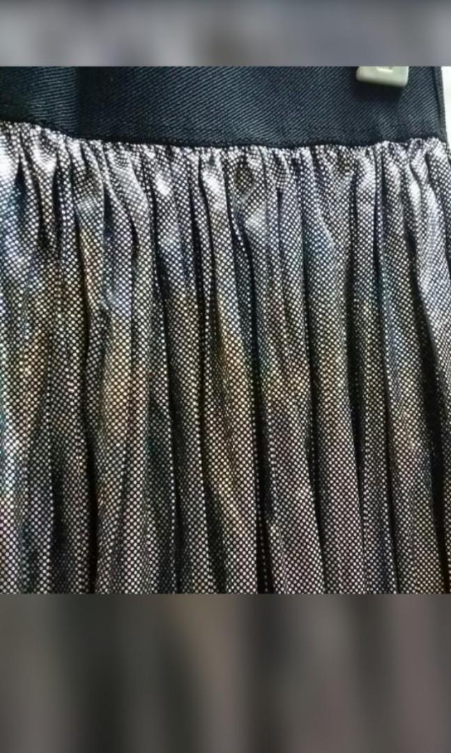 Holographic skirt deals plus size
