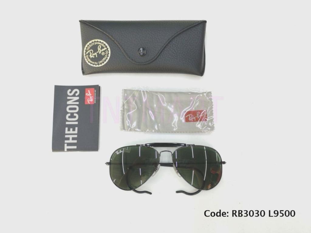 RayBan RB3030 L0216 RB3030 L9500 Sunglasses OUTDOORSMAN SERIES Authentic Ray Ban Sunglasses instock from shop Men s Fashion Watches Accessories Sunglasses Eyewear on Carousell
