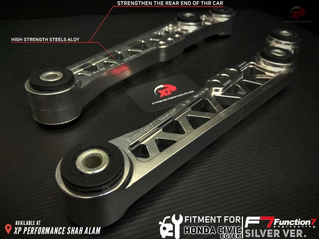 REAR LOWER CONTROL ARM HONDA EG FUNCTION7 MALE SILVER, Auto Accessories ...