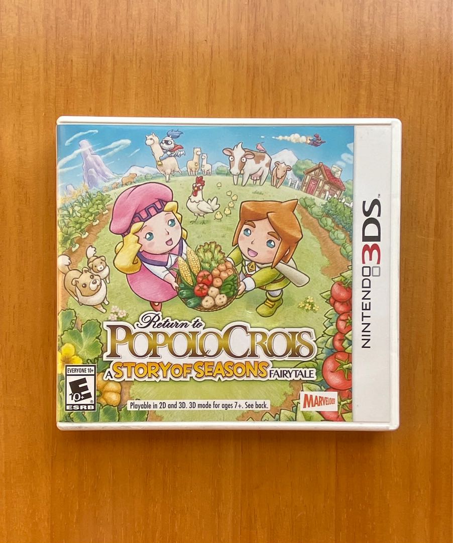 Return to PoPoLoCrois A Story of Seasons Fairytale 2DS 3DS Video