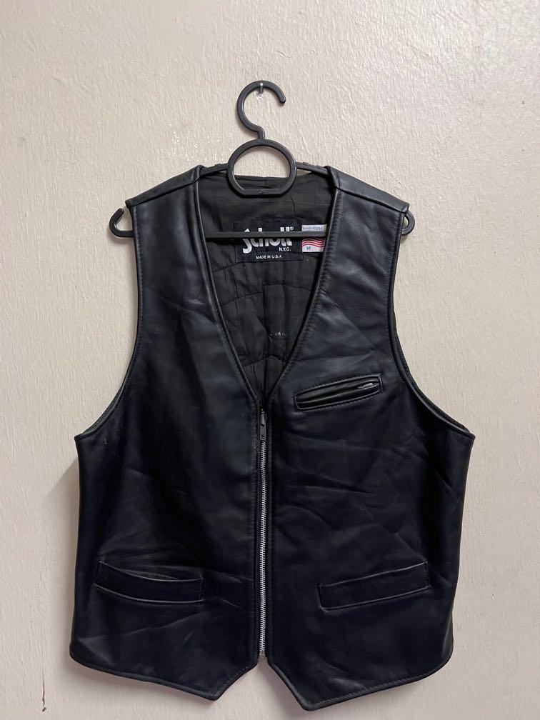 Schott clearance leather vest