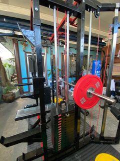 Smith Machine Compact Cross Over with Power Rack