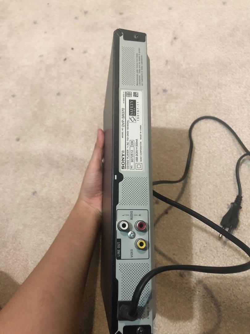 sony cd/dvd player dvp-sr370, Elektronik, Lainnya di Carousell