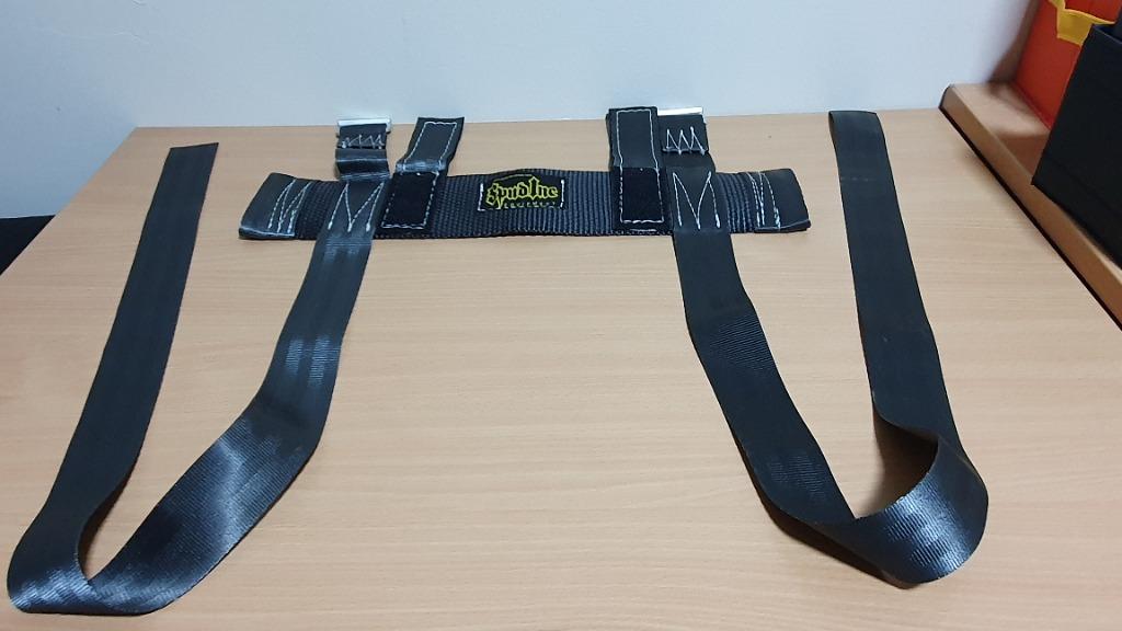 Spud Safety Squat Bar (SSB) Strap Black., Sports Equipment, Exercise