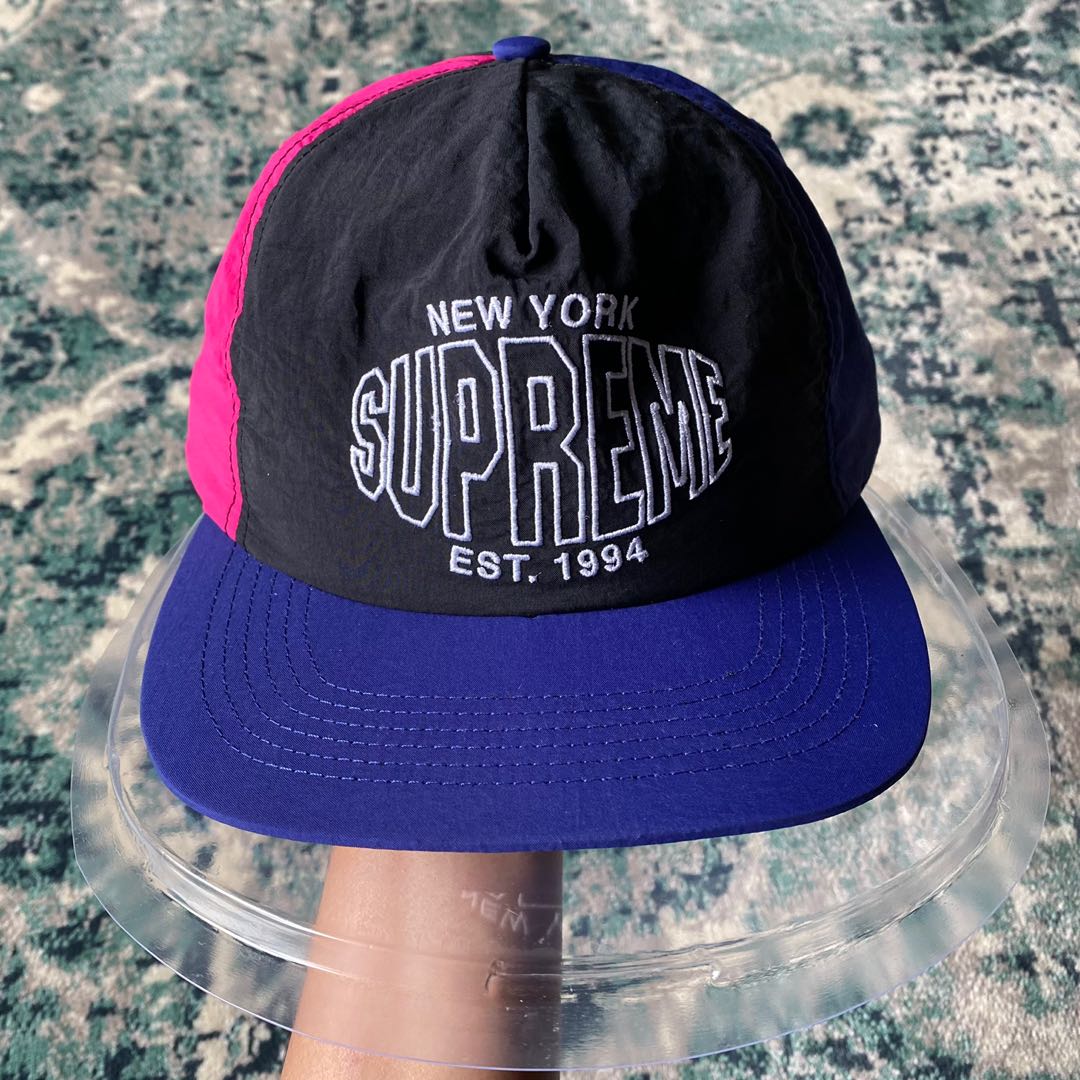 Supreme Ss18 Nylon Pinwheel 5 Panel Hat Men s Fashion Watches