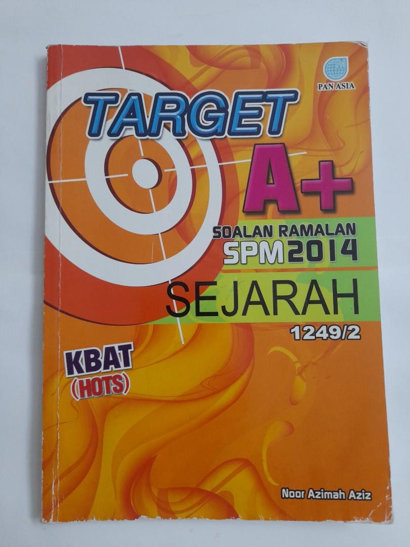 Target A Soalan Ramalan Spm Sejarah Hobbies Toys Books Magazines Textbooks On Carousell