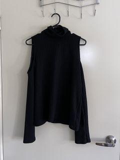 Topshop open shoulder knit