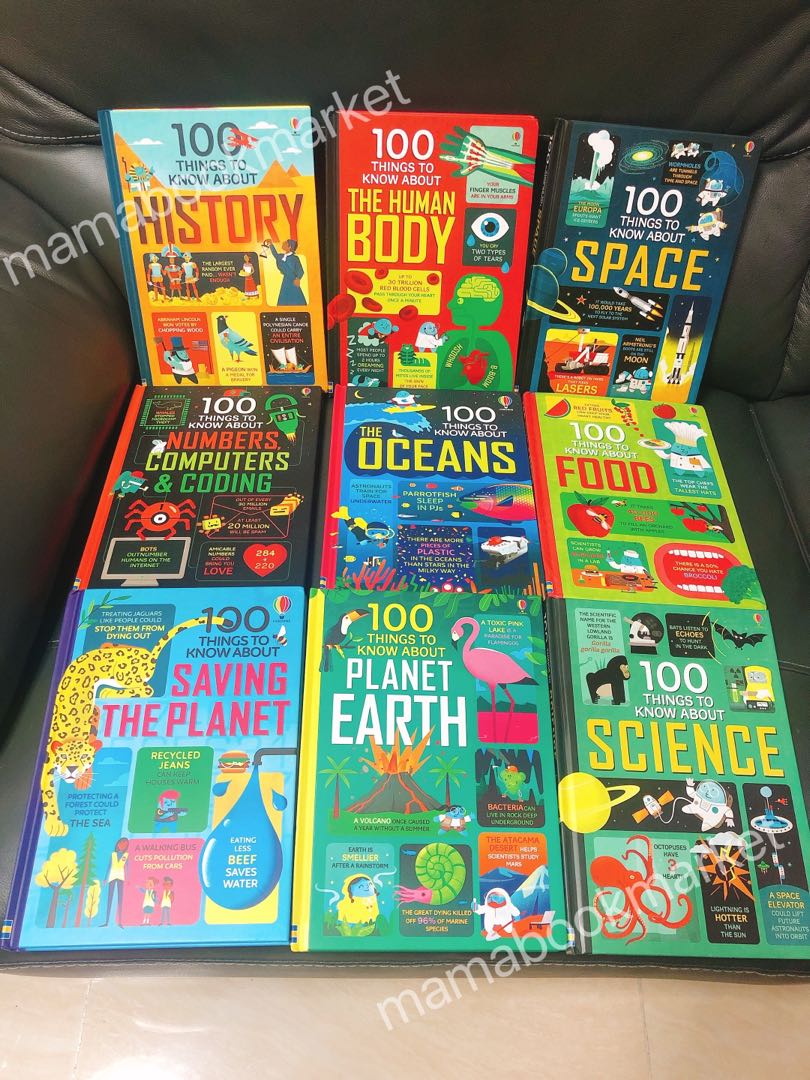 Amazon.co.jp: 英語絵本 Usborne 100 things to know 10セット