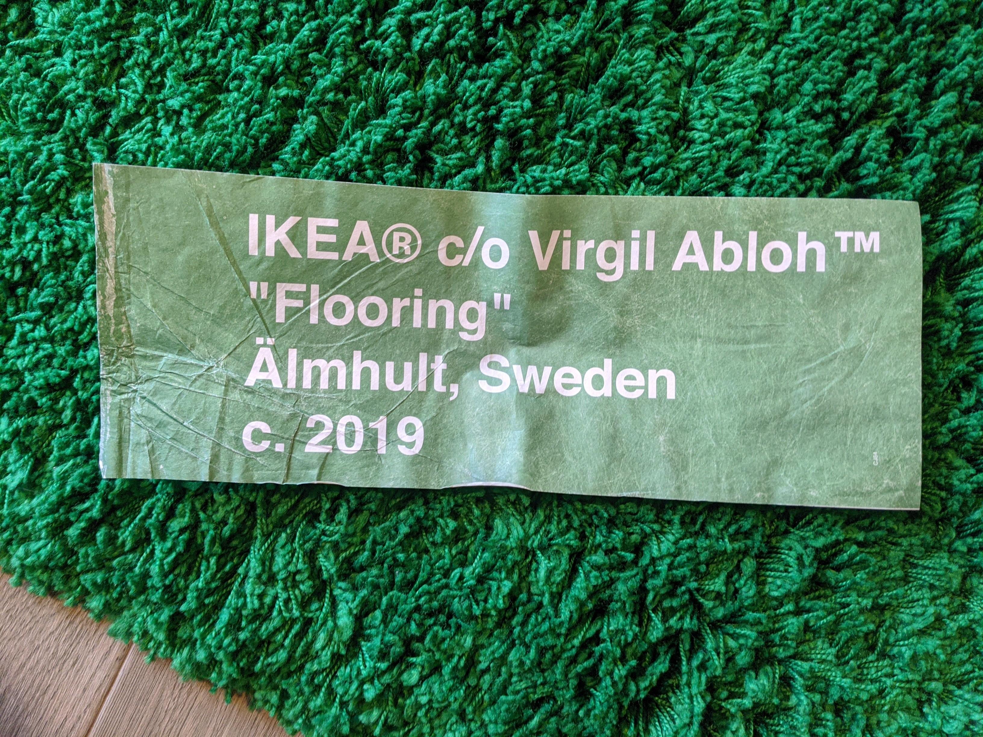 Wet Grass' Virgil Abloh x Ikea Rug – Hypegrounds