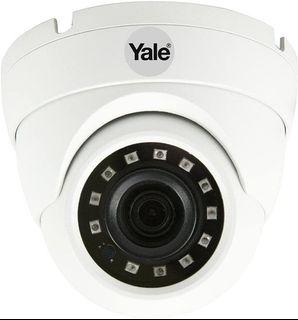 Yale SV-ADFX-W Smart Home Wired Outdoor Dome Camera, 30m Nightvision, Full HD1080p, White [NO DVR INCLUDED]