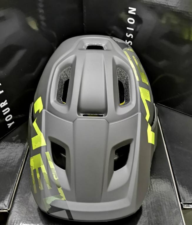 2021 Met Roam MIPS MTB Helmet Camo Lime Green Size Medium