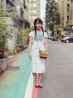 摩洛哥小眾刺繡洋裝