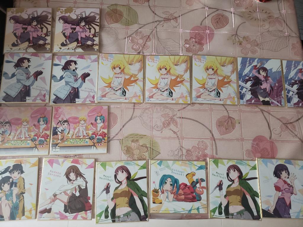 化物語色紙戰場原忍野忍翼 玩具 遊戲類 其他on Carousell