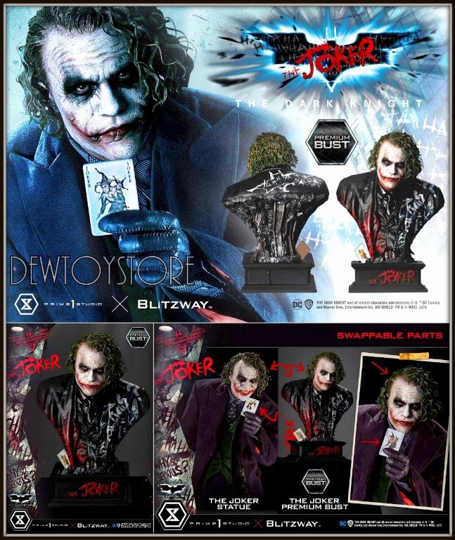 PRIME 1 STUDIO PREMIUM BUST THE JOKER ⭐️<𝙇𝙤𝙬 𝙋𝙧𝙞𝙘𝙚