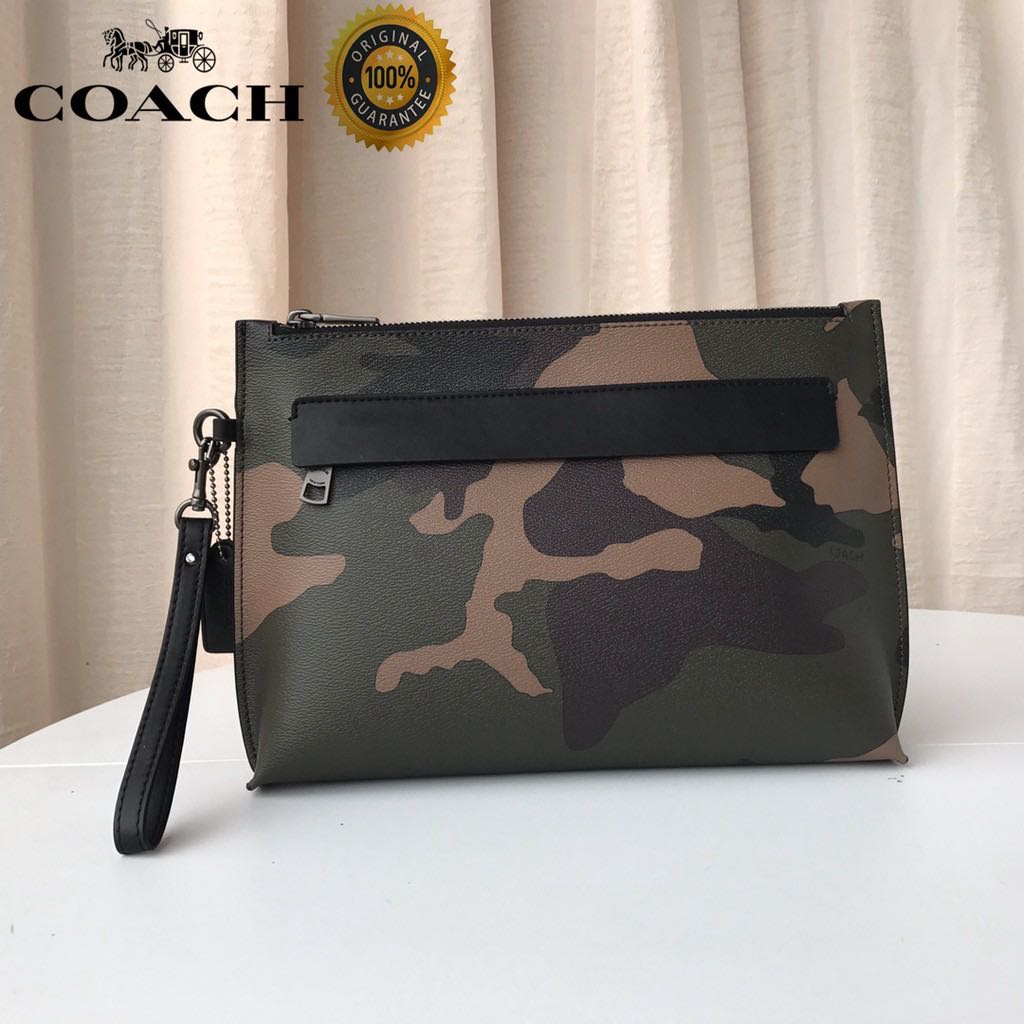 Camo Shoulder Purse Handbag, Green Camouflage Print High Grade Vegan L –  Starcove Fashion