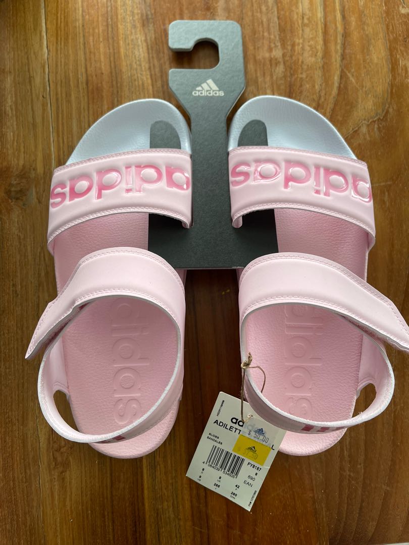 Adidas Sandals, Women's Fashion, Footwear, Sandals on Carousell