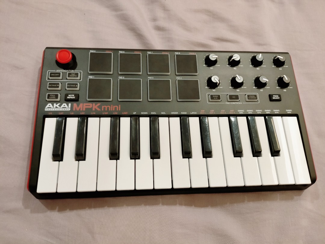 Akai MPK Mini MIDI Keyboard, Hobbies & Toys, Music & Media, Musical