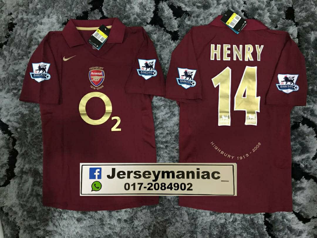 Jersey arsenal hot sale 2006