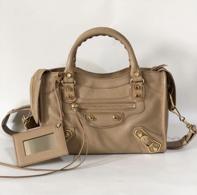 Balenciaga shop mini beige