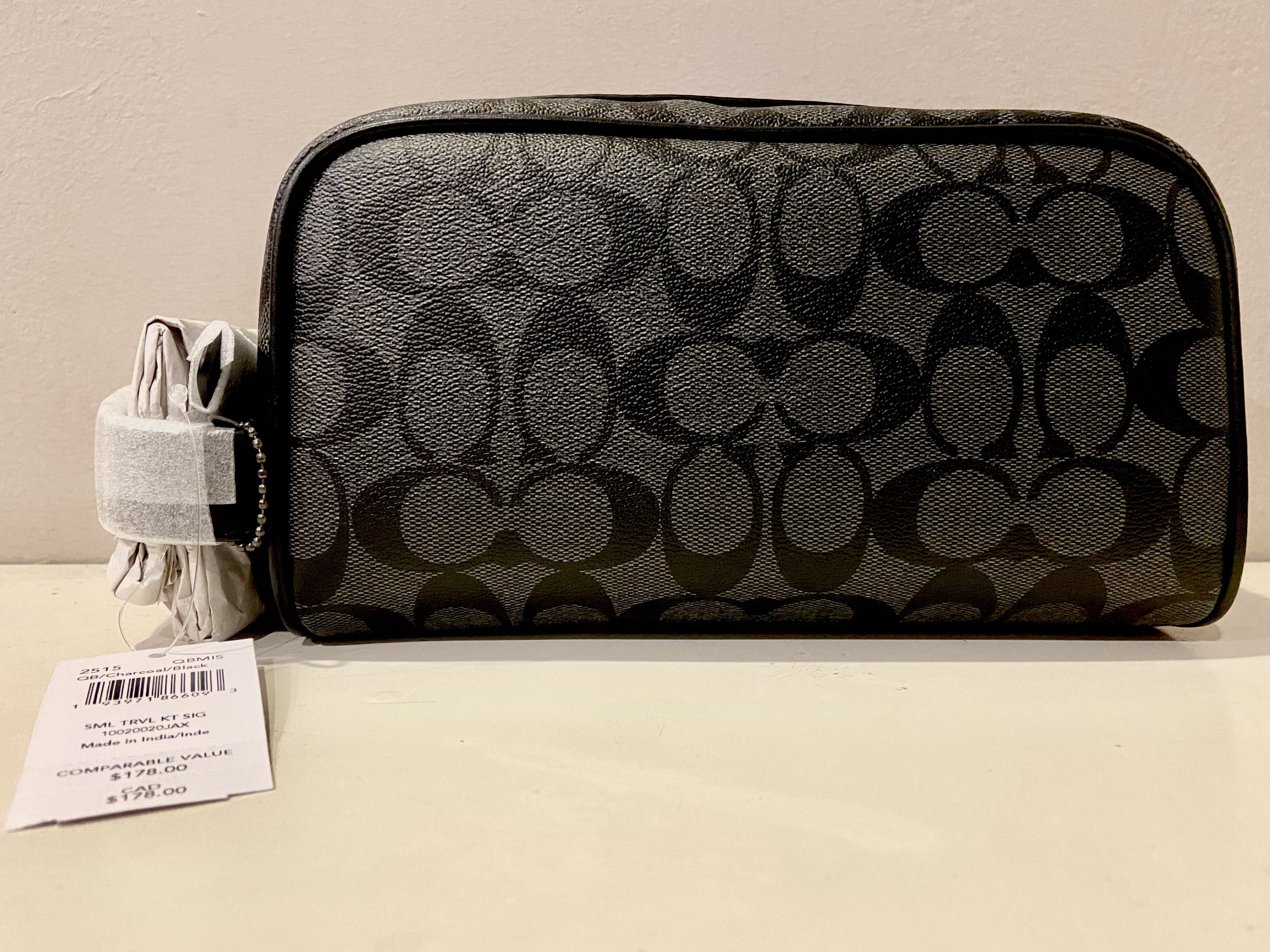 coach handbag with wallet