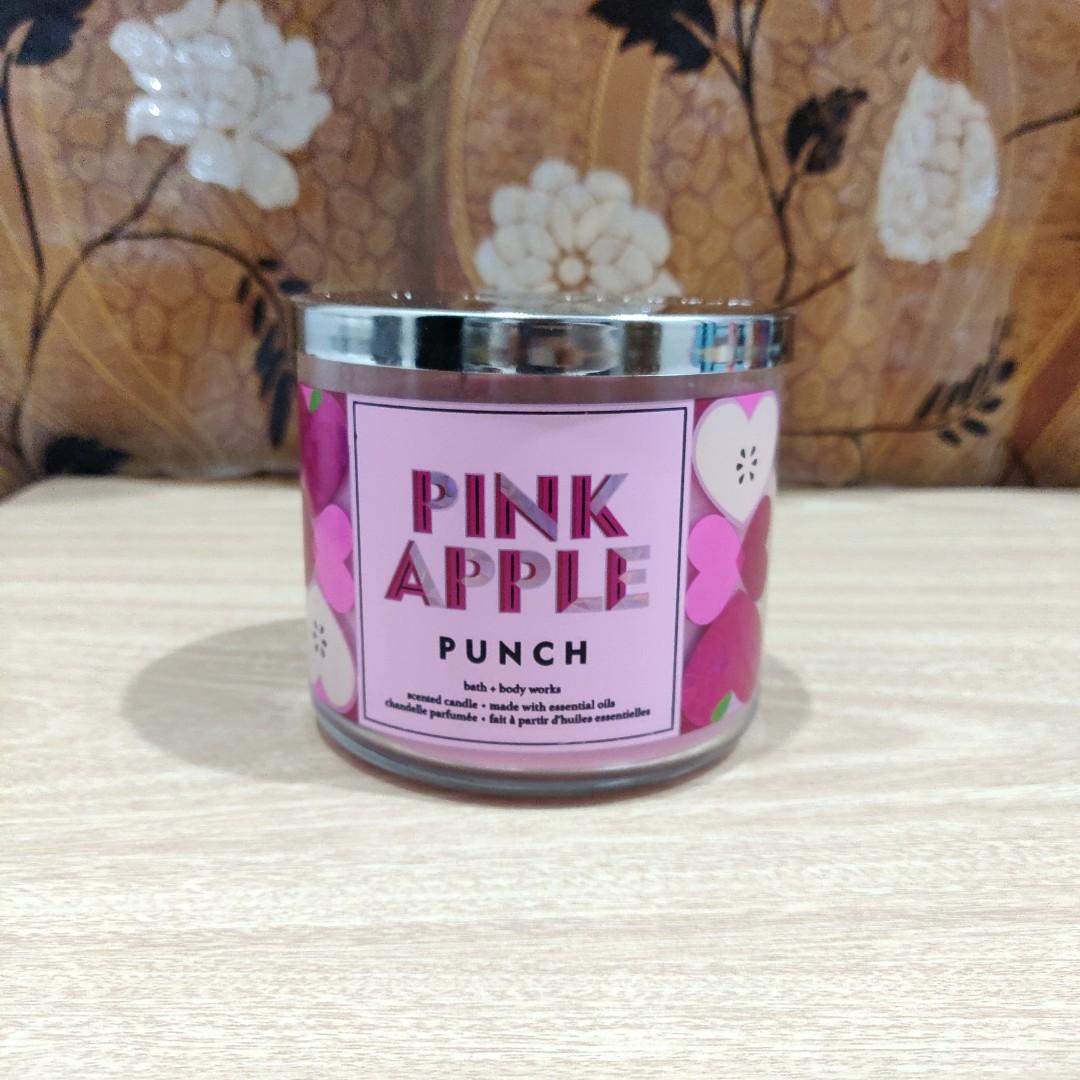 BBW 3w candle pink apple punch
