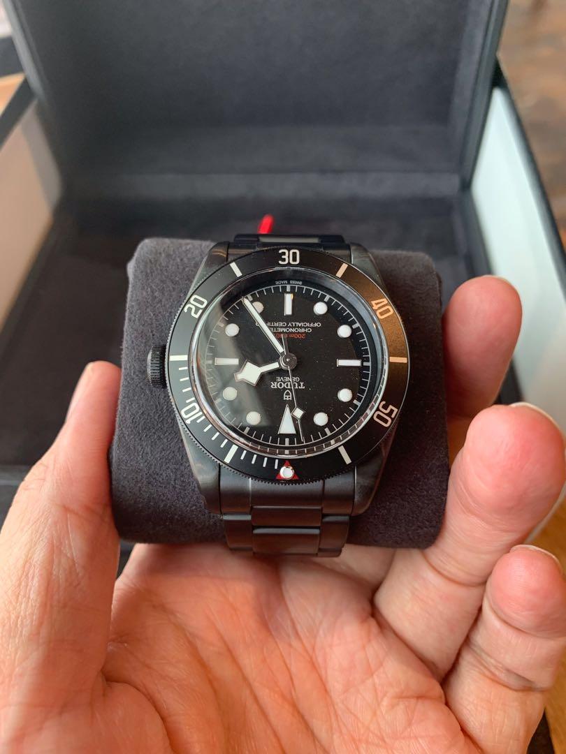 Tudor Black Bay Dark 79230DK discontinued model Men s Fashion Watches Accessories Watches on Carousell