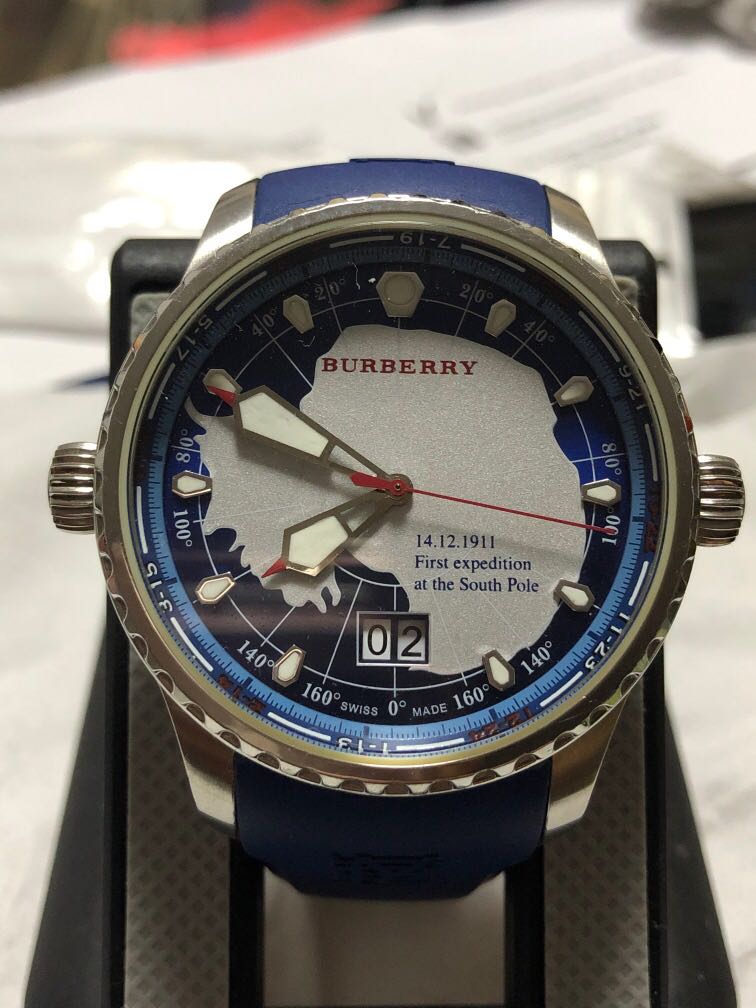 Burberry BU7500 First Expeditions, Luxury, Watches on Carousell