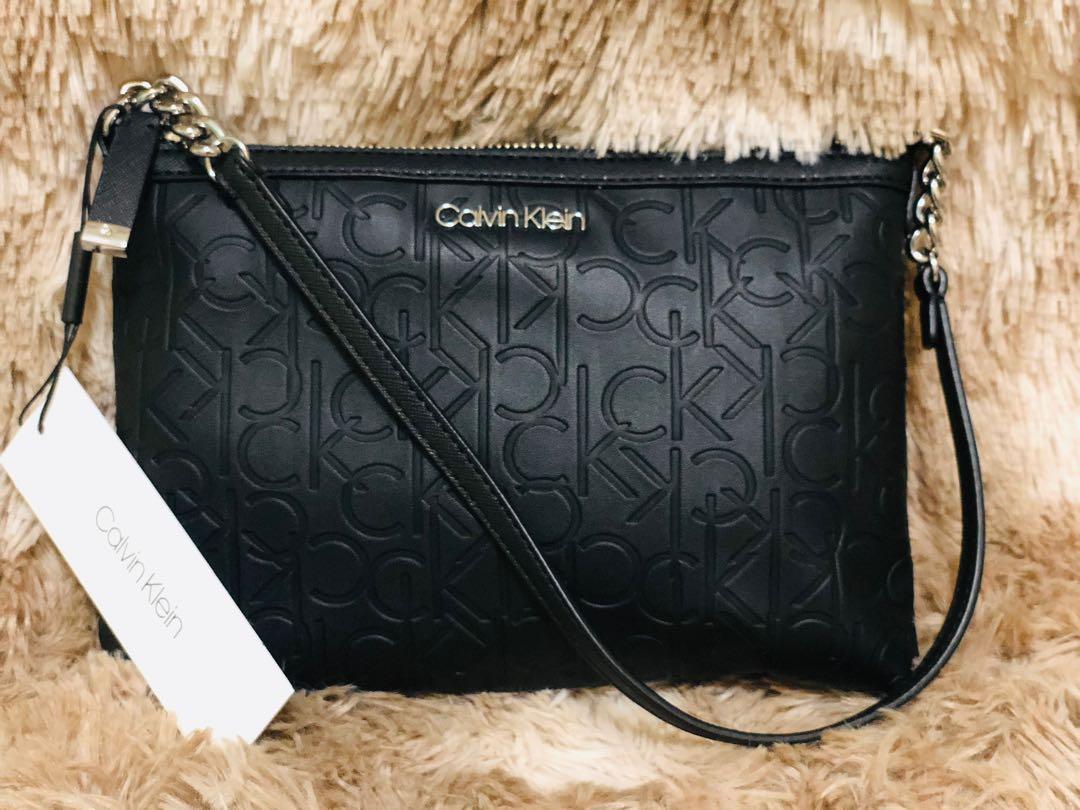 Calvin Klein Baguette Bag, Luxury, Bags & Wallets on Carousell