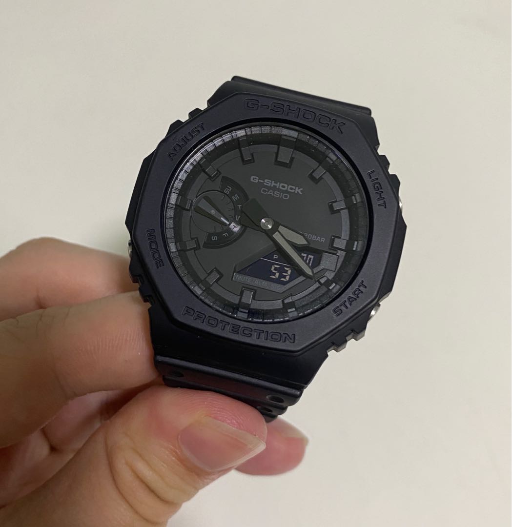 Casio G Shock GA2100 1A1 Stealth Men s Fashion Watches