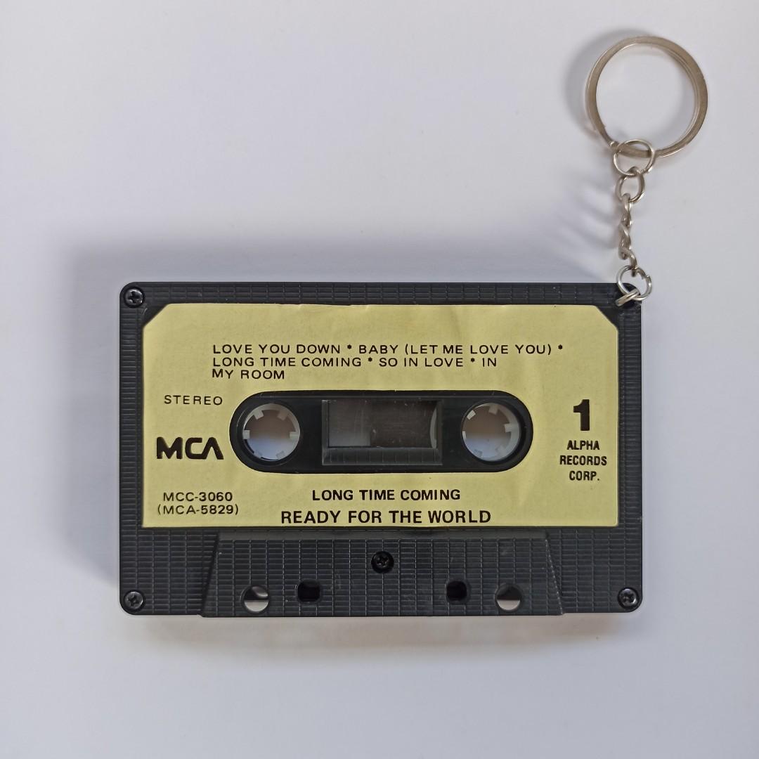 Cassette Tape Keychains, Hobbies & Toys, Stationary & Craft, Handmade